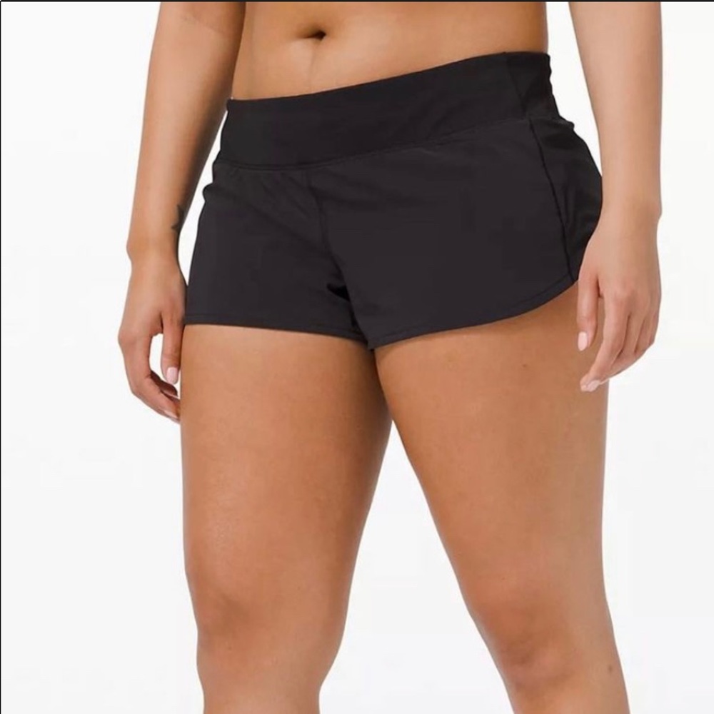 lululemon speed up shorts “2.5